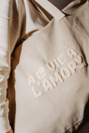 Sac cabas XL - À la vie à l'amor